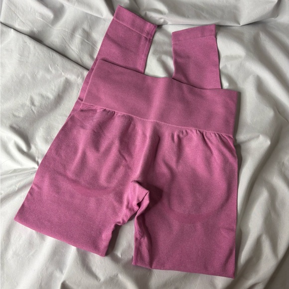 Pink Compression Leggings - Picture 3 of 3